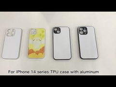 Sublimation Mobile Phone Cases 2D TPU PC Coated Silicone Cellphone Case For IPhone 14 Pro 15 16