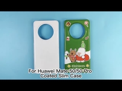 3D Sublimation Coated Slim Phone Cases For Huawei Mate50