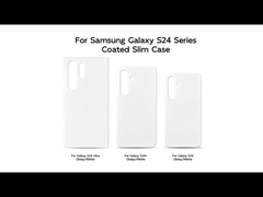 PC Coated Sublimation Slim Phone Cases For Samsung S24 S25 S23 S22 Plus Ultra