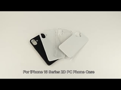 Sublimation Mobile Cover For Iphone 16 Pro Custom Printing 2D PC Blank Sublimation Phone Cases