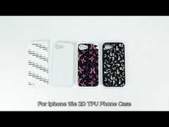 Custom 2D TPU Sublimation Mobile Phone Cases Blank Diy Printing For IPhone 16e