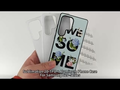 Antislip Side 2D Sublimation TPU Silicone Mobile Phone Case For Samsung Galaxy S22 S23 S24 S25 Plus