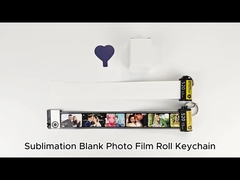 Diy Sublimation Blank Memory Film Keychain Loving Memory Photo Film Roll