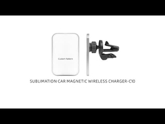 Custom Portable Sublimation Magsafe Wireless Car Charger For IPhone