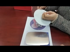 Round Plastic Sublimation Lunch Boxes Blank Safe Food Storage Box Food Container