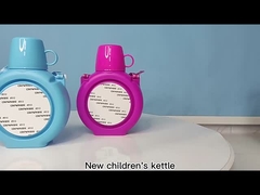 Printable Sublimation Plastic Water Bottle For Kids' Back To School Season