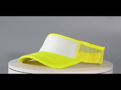 Stylish Sublimation Sun Visor Cap Mesh Cap For Heat Transfer All Colors Available