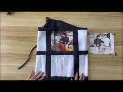72*65cm Black Polyester Sublimation Apron Blanks For Kids And Adult