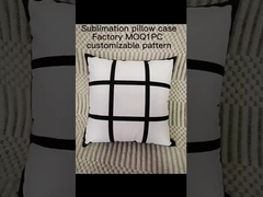 Custom Design Blank 9 Panel Sublimation Pillow Case 40*40cm Size Sublimation Cushion Cover