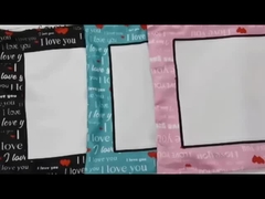 Printable Sublimation Cushions Blank Love Pillow Case For Valentine'S Gift