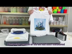 DIY Portable Mini Flat Heat Press Machine For T Shirt Flat Blanks Sublimation Press Machine