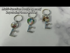 Sublimation Bottle Opener Keychain