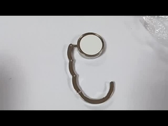 Diy Photo Print Bag Hooks Dye Heat Transfer Print Sublimation Blank Metal Hook Bag Hanger For Table