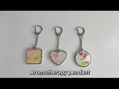 Sublimation Charm Bracelet Custom Leather Aromatherapy Essential Oil Diffuser Cuff Bracelet