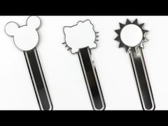 Sublimation Aluminium Bookmarks Blanks Various Shape Zinc Alloy Bookmarks For Sublimation