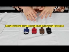 Sublimation Leather Keychain Blanks Personalised Picture Keychain