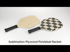 Custom Logo Double Sided Printed Plywood Pickleball Paddle Sublimation Blank Pickleball Paddles