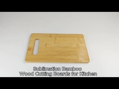 Sublimation Wood Cutting Board Blank Custom Logo Organic Bamboo Kitchen With Handle Chopping Board