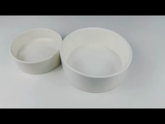 5'' 6'' Coated Ceramic Sublimation Dog Bowl Blanks Sublimation Pet Bowls