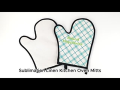 Customized Sublimation Oven Mitt Heat Gloves For Sublimation
