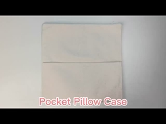 16 By 16 Blank White Sublimation Pillow Covers With Book Pocket Linen Sublimation Pillow Case