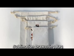 Sublimation Santa Sacks Blanks Custom Dust Proof Storage Bags