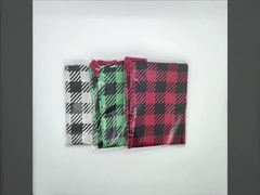Personalized Reusable Christmas Bags Custom Santa Sacks Sublimation Drawstring Christmas Bags