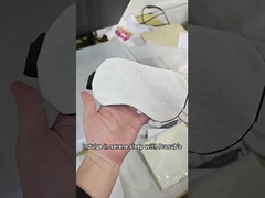 Custom Blank Sublimation Eye Mask Photo Printing Sleeping Eyeshades Linen Sublimation Sleep Mask