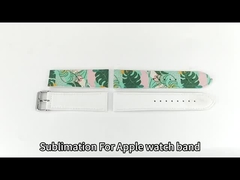 Diy Custom Printing Sublimation For Apple Smart Watch Bands PU Leather Blank Sublimation Watch Band