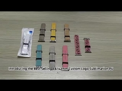 Diy Custom Printing PU Leather Apple Watch Band Sublimation Blanks