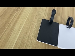 PU Leather Blank Sublimation Baggage Tag Custom Print Your Picture Luggage Tag