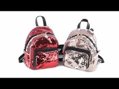 Sublimation Custom Photo Glitter Sequin Backpack Trendy Travel Sparkly Backpack For Heat Transfer