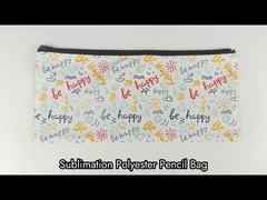 DIY Custom Sublimation Make Up Bag Personalized Pencil Pouch Cosmetic Bag