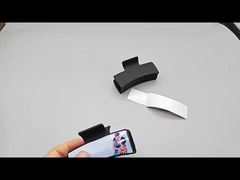 Creative DIY Custom Sublimation PET Hair Claw Clips For Mother'S Day Gift