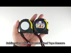 Retractable Sublimation Tape Measure Distance Meter Office Household Steel Measuring Tape 