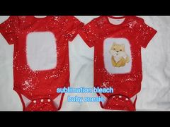 Multicolored Tie Die Sublimation Onesie Blanks