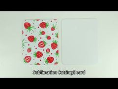 10*8 Inch Plastic PBT Blank Sublimation Cutting Board Custom Rectangle Sublimation Chopping Board