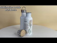 Sublimation Vacuum Bottle 500ml Stainless Steel Water Bottle Blanks Custom Logo Drink Bottles