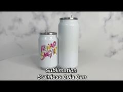 280ml 500ml Sublimation Cola Can Double Walled Insulated Blank Sublimation Tumbler