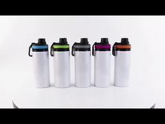  28oz Sublimation Straight Insulated Vacuum Flask Outdoor Portable Handheld Lid Sports Water Bottle