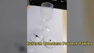 Custom Sublimation Coasters Protect Your Tables