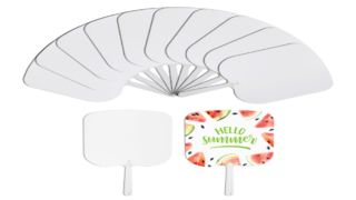 Custom Sublimation Hand Fans for Events