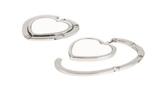 Custom Heart Bag Hook Sublimation Blank