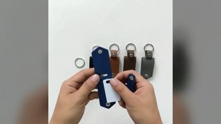 Custom Leather Keychain Sublimation Metal