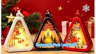 DIY Personalized LED Photo Lantern Sublimation Tutorial