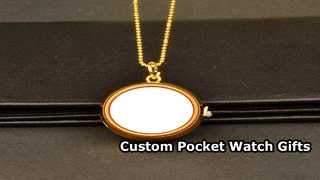 Custom Pocket Watch Pendant DIY Gifts