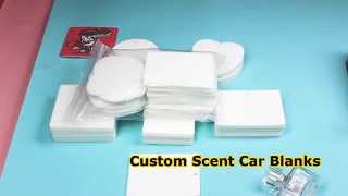 Custom Car Air Freshener Blanks