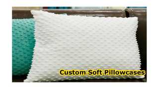 Customizable Sublimation Pillowcases Soft Fleece