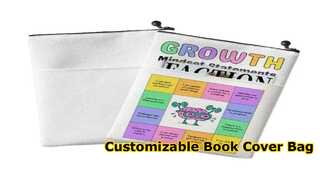 Custom Sublimation Book Cover Bag