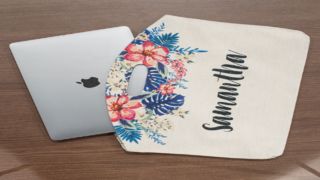 Custom Linen Laptop Sleeve Eco Friendly